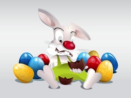 Cartoon - Easter Bunny 