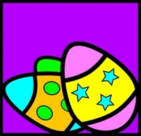 Easter Eggs clip art