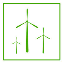 Eco Green Windmill Icon Preview