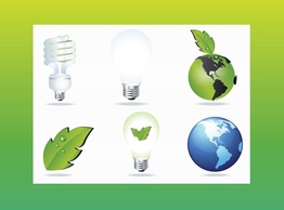 Ecology Icon Vectors