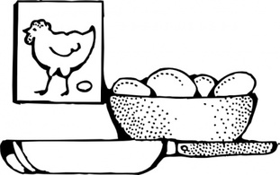 Eggs clip art Preview