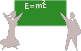 Einesteins E=mc2 Written Wrong E=m2c clip art Preview
