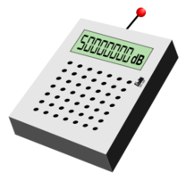 Electronic decibel measurer