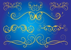 Ornaments - Elegant Scroll Graphics 