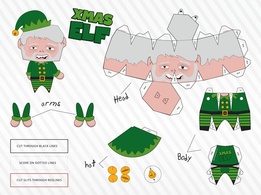 Elf Papercraft