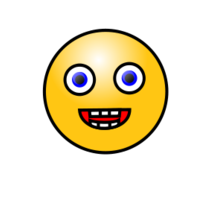 Emoticons: Laughing face Preview