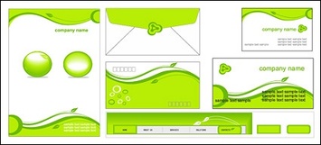 Eps Format, Keyword: Letterheads, Envelopes, Leaves, Site Flavored Preview