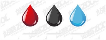 Eps Format, Keyword: Vector Material, Water Droplets 