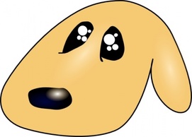 Animals - Ericlemerdy Cute Sad Dog clip art 