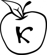 Food - Eris Apple clip art 