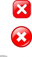 Error Icons clip art