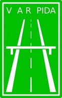 Es Expressway Sign clip art Preview