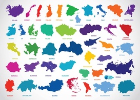 Maps - Europe Countries 