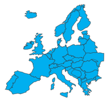 Technology - European map 