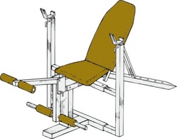 Exercise Bench clip art