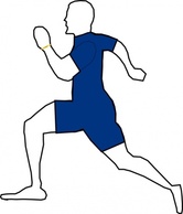 Exercising clip art