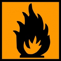 Objects - Extremely Flammable clip art 