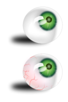 Eyeball green & bloodshot Preview