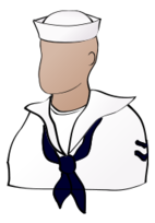 Human - Faceless sailor 