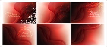 Backgrounds - Fantasy red background patterns 