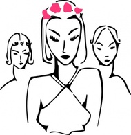 Fashion Women clip art