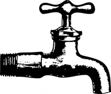 Faucet clip art 