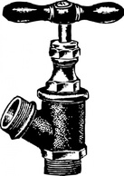 Objects - Faucet Plumbing clip art 