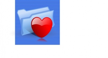 Favorites Folder Icon clip art