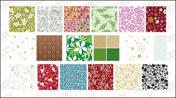 Backgrounds - Featured tile pattern vector background material -3 