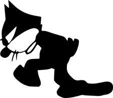 Cartoon - Felix The Cat clip art 