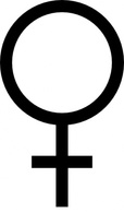 Female Symbol clip art