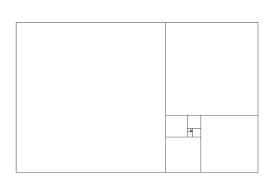 Shapes - Fibonacci rectangle 