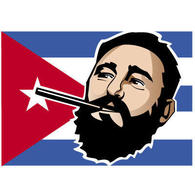 Human - Fidel Castro Vector Illustration 