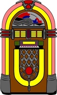 Fifties Jukebox clip art