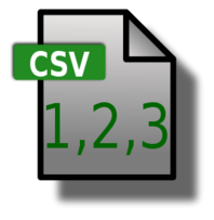 File Icon Csv