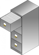 Filing Cabinet clip art