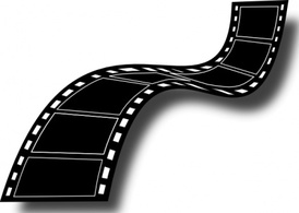 Objects - Film Strip clip art 