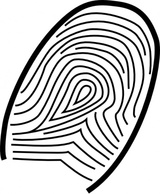 Fingerprint clip art Preview