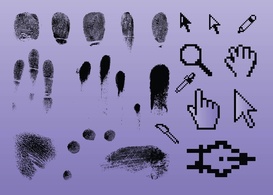 Icons - Fingerprint Pointer 