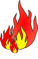 Objects - Fire clip art 