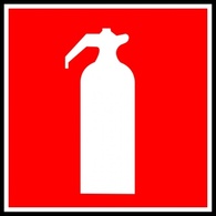 Fire Extinguisher Sign clip art