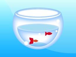 Animals - Fish Bowl Vector 