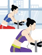 Sports - Fitness vector 1 