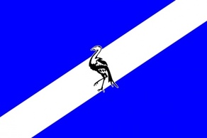 Signs & Symbols - Flag Blue Africa South Bird Ciskei Bantustan 