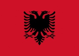 Signs & Symbols - Flag Of Albania clip art 