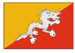 Flag Of Bhutan Vector Preview