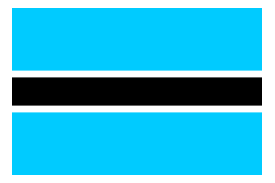 Signs & Symbols - Flag of Botswana 