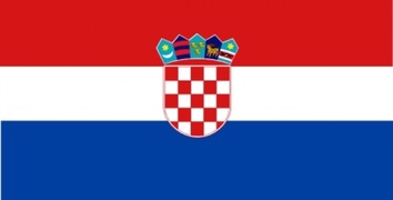 Flag Of Croatia clip art