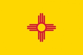 Signs & Symbols - Flag Of New Mexico Usa clip art 