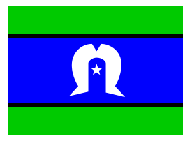 Flag of the Torres Strait Islanders 